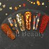 Nail Art Sequins Ins Autumn Thanksgiving Maillard Color Fantasy Maple Leaf Sequins Glitter Set
