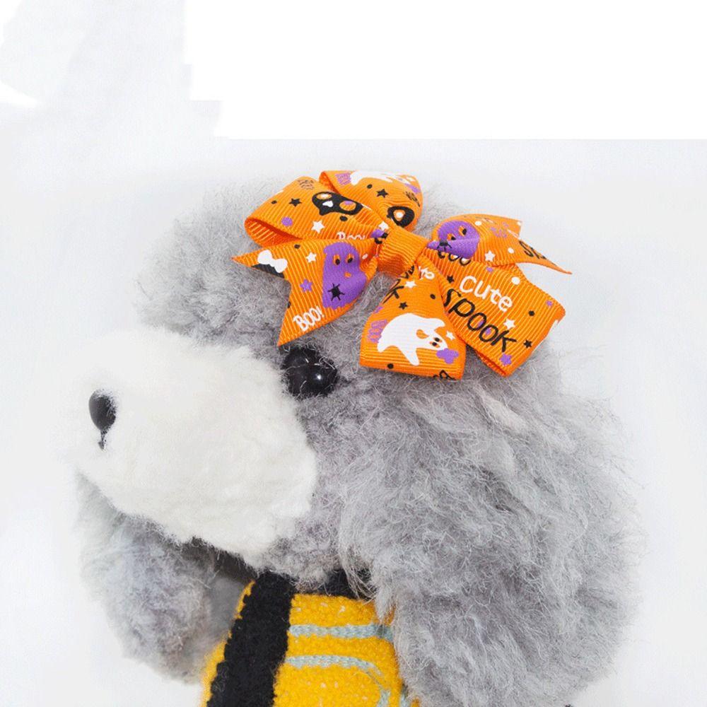 Bat Pumpkin Hairpin Skeleton Bat Duckbill Clip Funny Halloween Bow Hair Clip  Cosplay