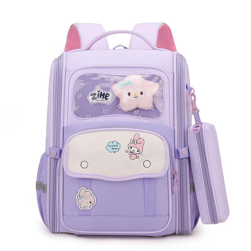 Children's school bag cute large capacity backpack primary school bag ultra light weight boys and girls backpack