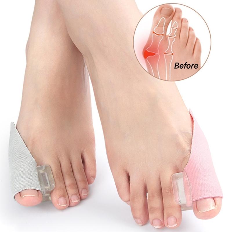 Big Toe Comfort Pads for Bunions Sufferers 8pcs Gel Cushions Toe Separator for Pains Relief and Foot Health