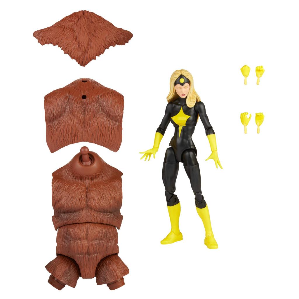 Hasbro MARVEL Marvel Legends Series Marvel Comics Dark Star Akční figurka F2590 Včetně originálních dílů 6palcová Build-A-Figure