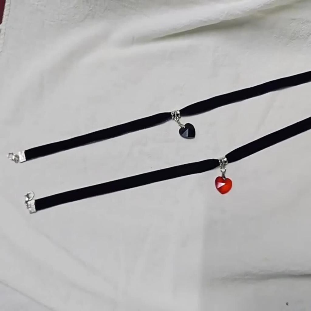Retro Gothic Velvet Choker Necklace for Women