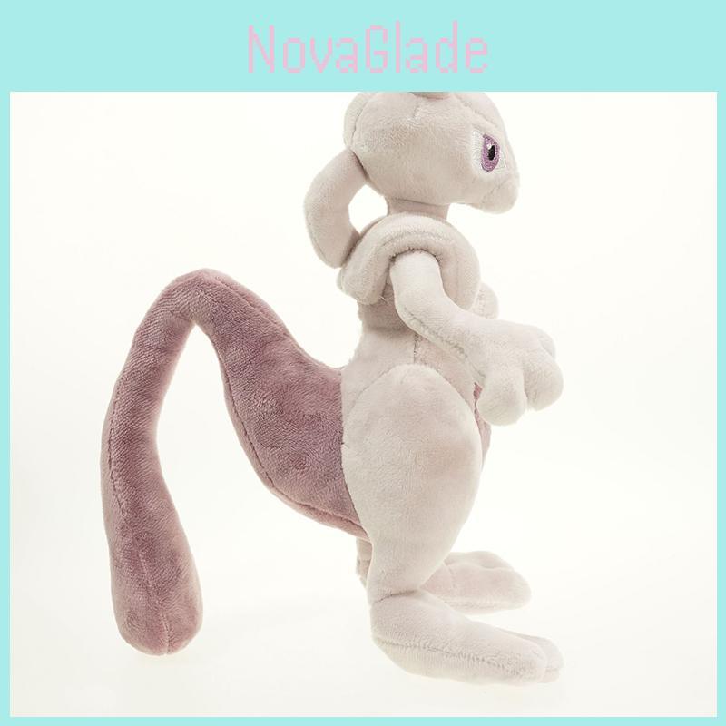 High Quality Pokemon Mega Mewtwo Plush Figure Soft Stuffed Doll Ideal Kids Gift