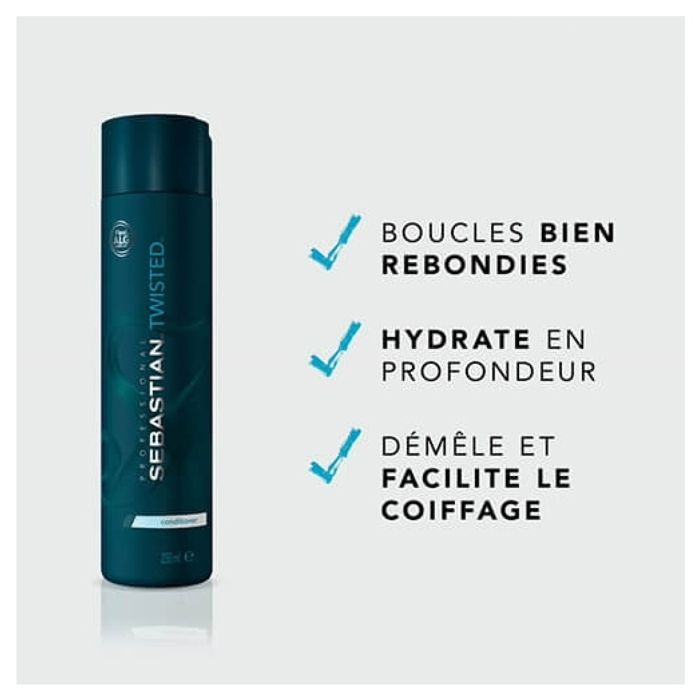 Sebastian Professional Twisted Après-Shampooing Cheveux Bouclés 250ml