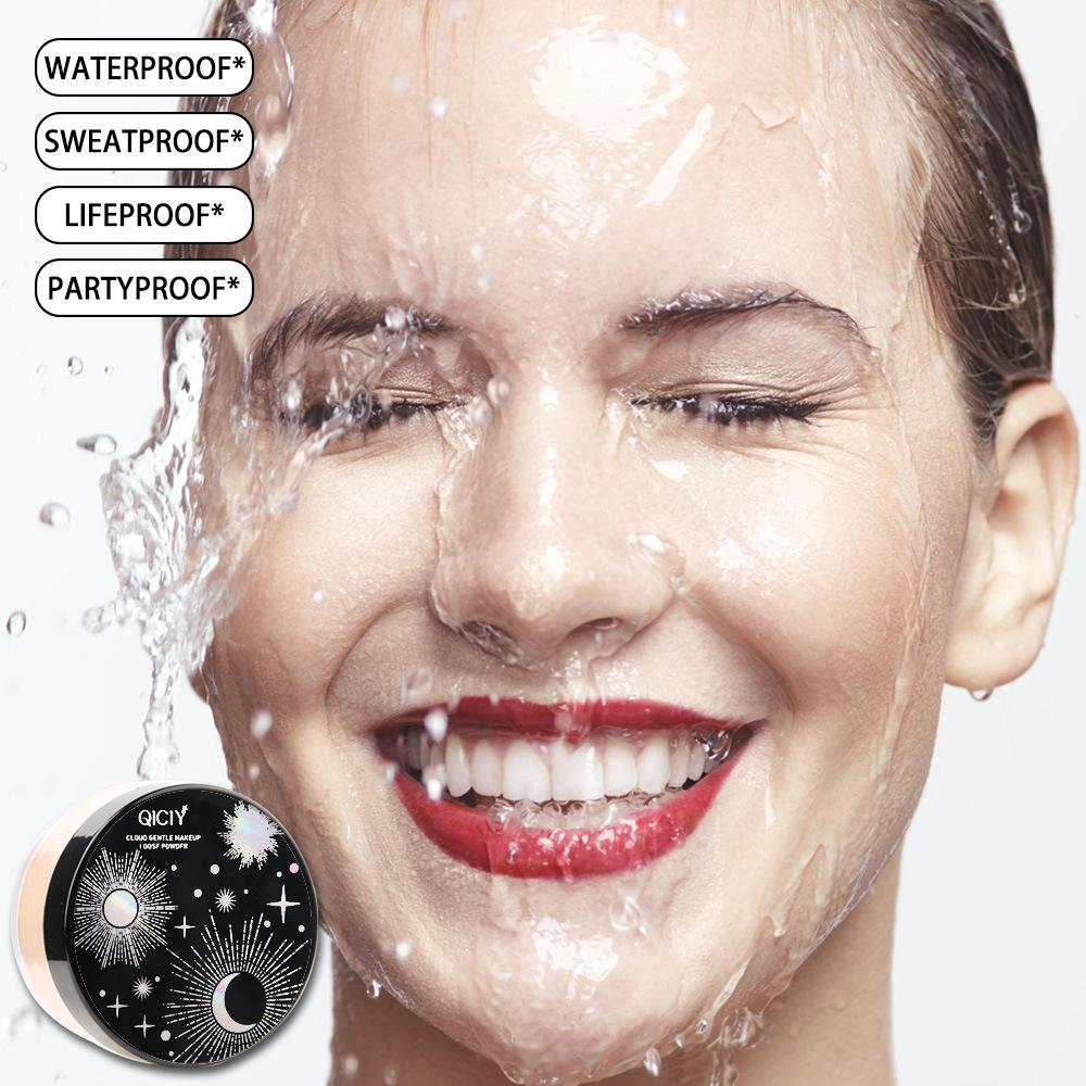 Cloud Gentle Makeup Loose Powder Oil Control Setting Powder Waterproof Long Lasting Matte Face Translucent Powder Cosmetic for Women