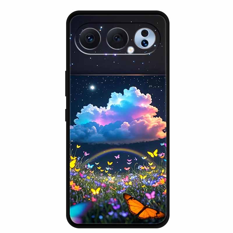 Flower Patterns Cover For Honor 500 Pro Silicone Soft TPU Phone Case Bunper Honor500 Pro MEP-AN00 Funda Back Anime Cats Lovely