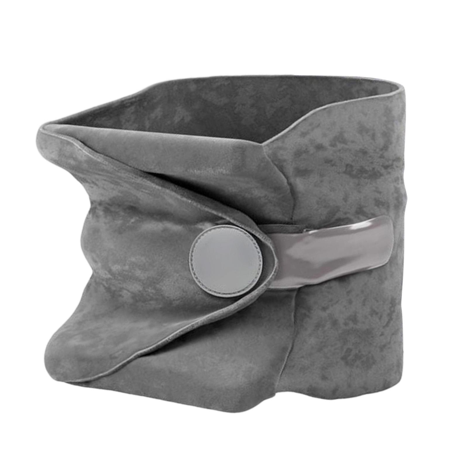 

Adjustable Neck Wrap with Soft Fabric and Button Closure for Comfort and Support Suitable for Travel and Home Use One Size