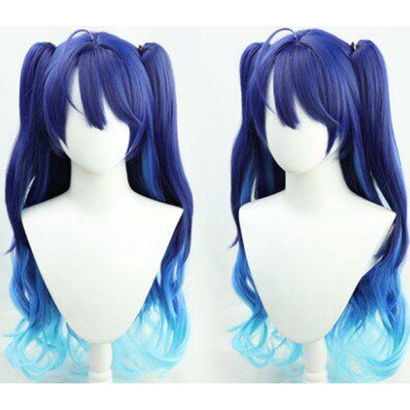 Rainbow Society Vtuber Virtual Idol Amamiya Kokoro Cosplay Costume Women s Anime Clothing Wigs (Hair Net Included) S