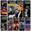 Retro Singer Kurt Cobain Cases For Samsung Galaxy Z Flip 4 5 6 7 3 Z Flip7 Flip6 Flip4 Flip5 Flip3 5G Hard Shockproof Fundas Cov