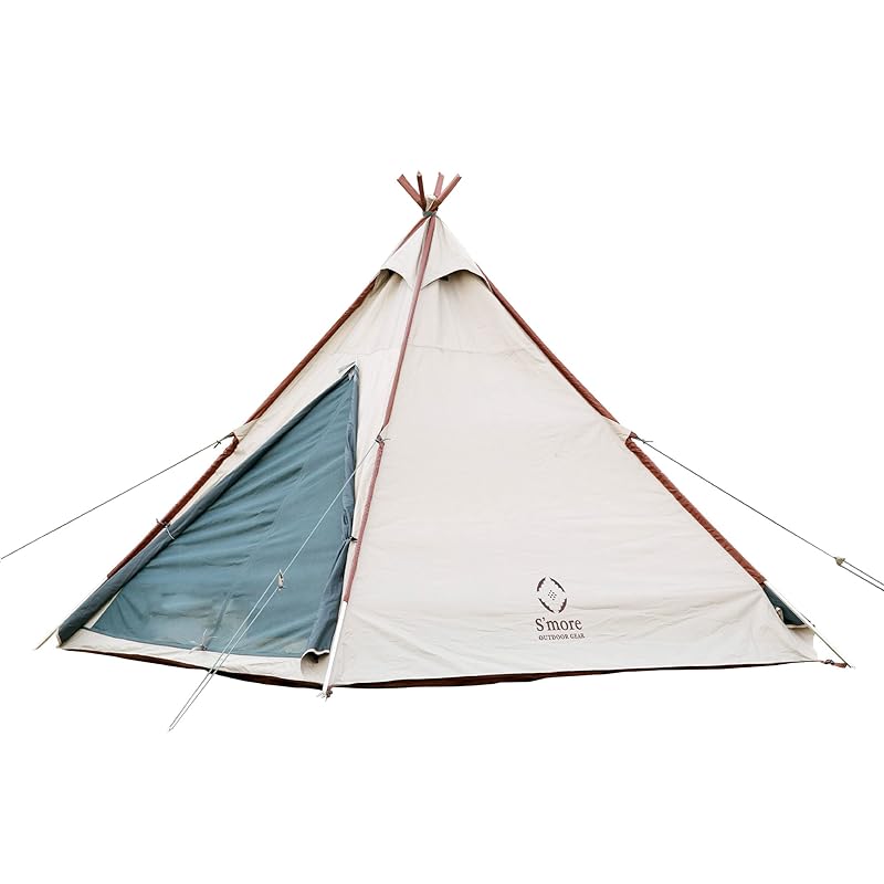 

S more A-Base tent solo tent teepee tent tent tipi tipi Comes with storage bag solo camp For 1-2 people camp waterproof UPF50+ polyester