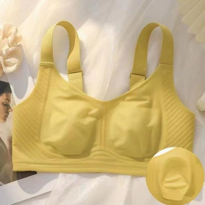 Special for nude seamless rabbit ear cup, thin without steel ring, gathering, thin and soft support, beautiful back bra