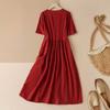 Women's Travel Friendly Long Dress