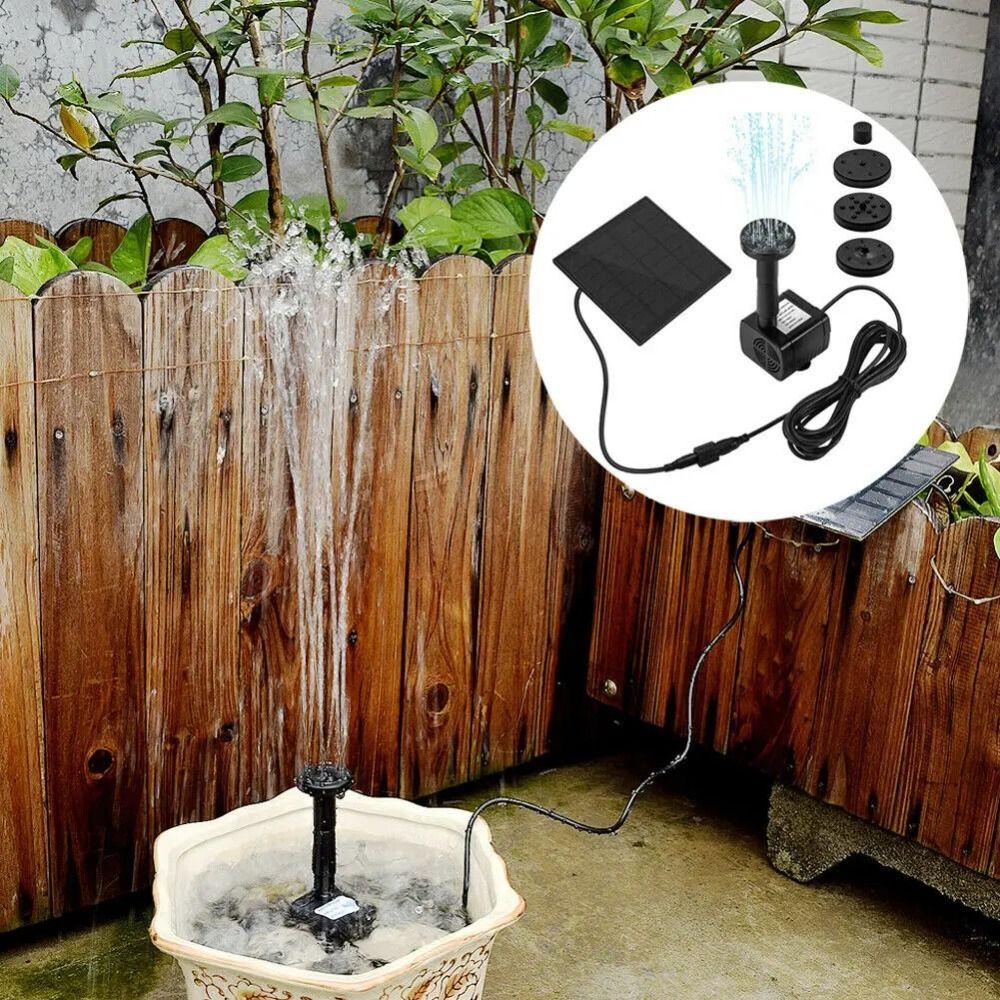 DC Brushless Solar Panel Water Pump Mini Solar Water Fountain Solar Fountain Pump  Fish Tank
