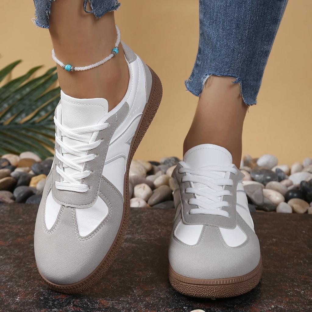 New Fashionable Women'S Shoes Comfortable Sports Shoes Spring And Autumn Large Size Casual Flat White Shoes For Women
