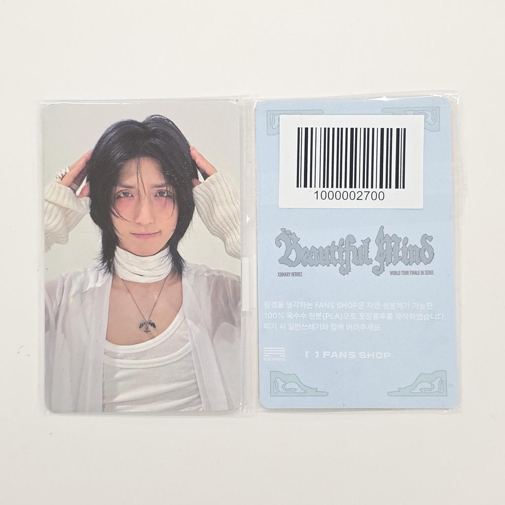 Xdinary Heroes Beautiful Mind Finale FANS SHOP Spezielle Fotokarte