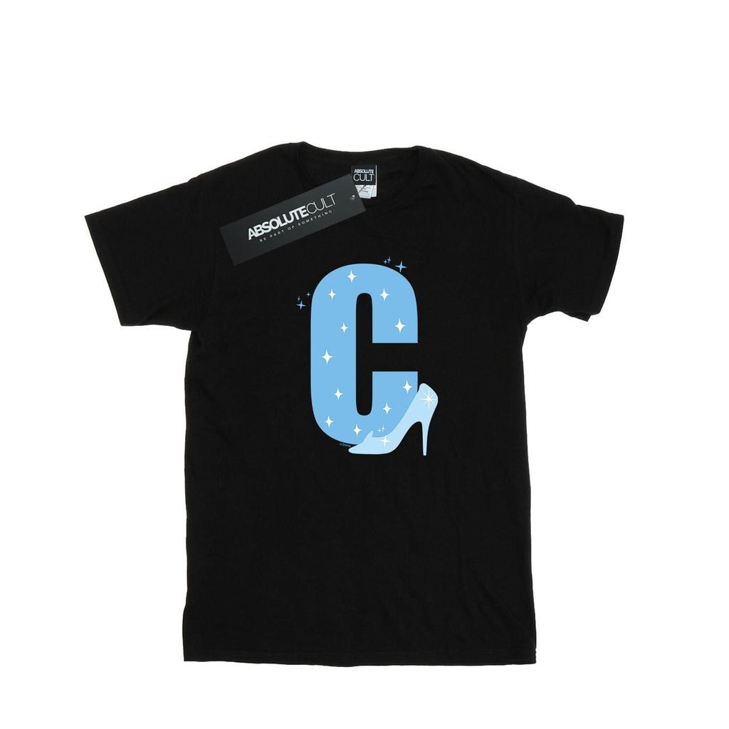 Disney Mens Alphabet C Is For Cinderella T-Shirt