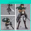 Attack On Titan Figma 15cm PVC Aksiyon Figürü Modeli Levi Eren Mikasa