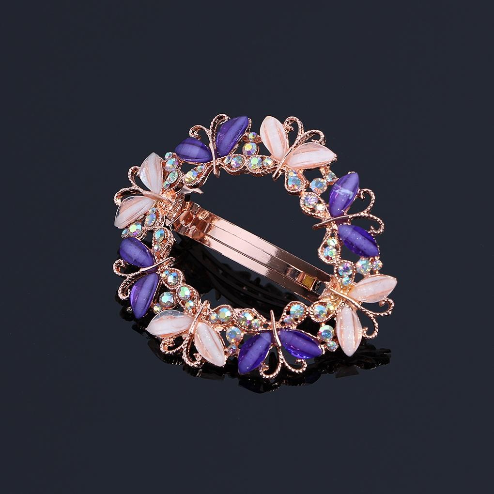 Women's Point Hairpin Hair Ornament Automatic Pin Hairpin