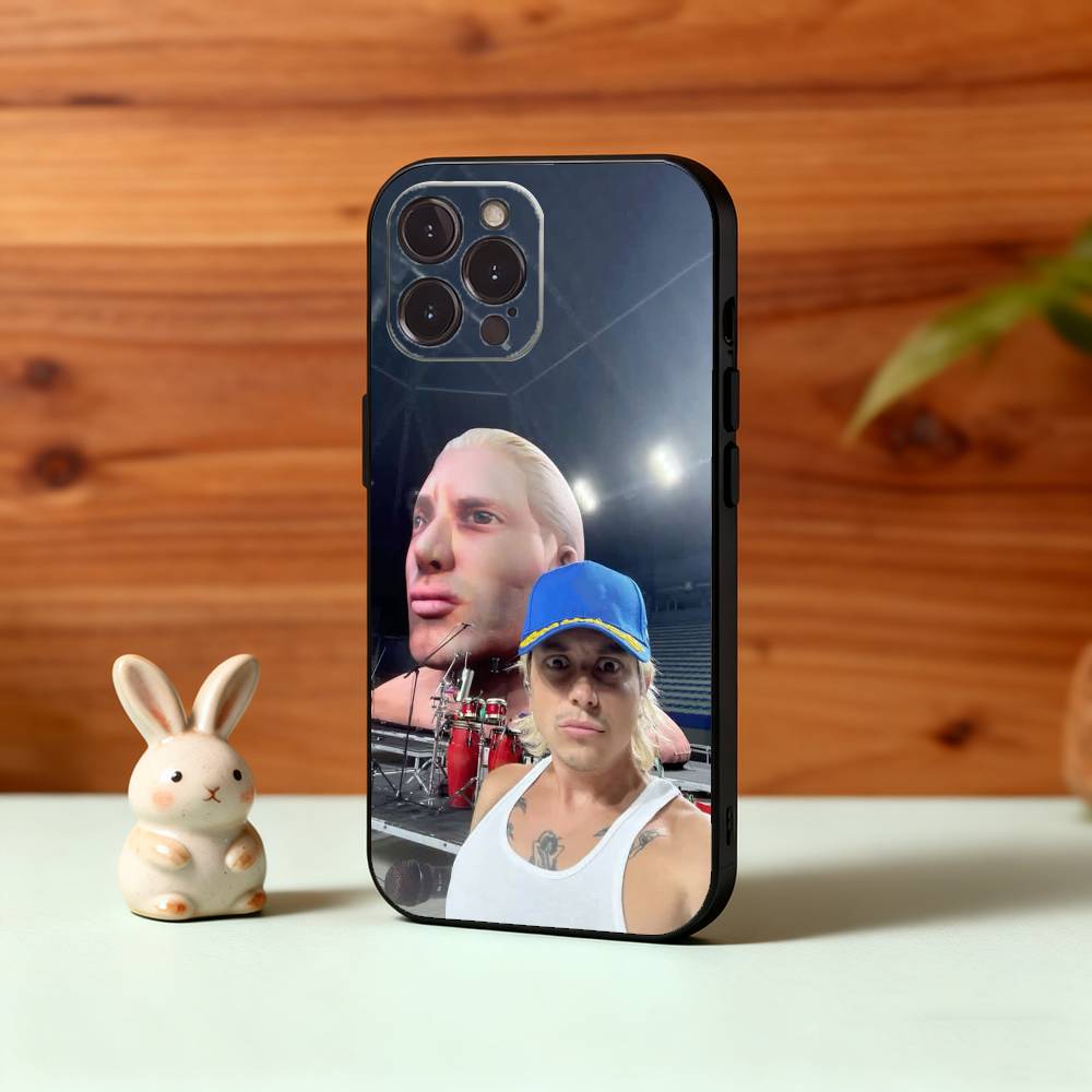 

Cool P-Paco A-Amoroso C-Ca7riel Phone Case For iPhone17,16,15,14,13,12Plus,Pro Max,XS,5G Soft Silicone Black Cover iPhone17