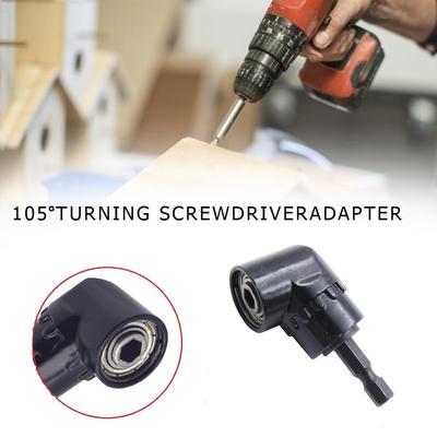 1Pcs Right Angle Drill Adapter Hex Drill Bit Right Angle Drill Attachment