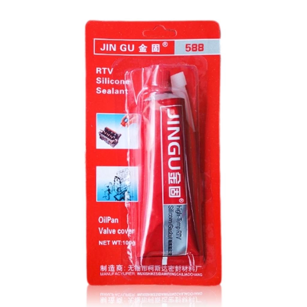High Heat Resistant Silicone Sealant | 100g Waterproof Red Engine Gasket Manufacturer, Car Sealant