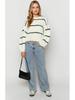 European & American Women's Autumn/Winter Knit Sweater - Round Neck, Long Sleeve, Casual Street Style