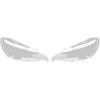 Compatible for Honda Fit 2011 2012 2013,Car Headlight Shell Lamp Shade Transparent Lens Cover Headlight Cover,(Left and Right)