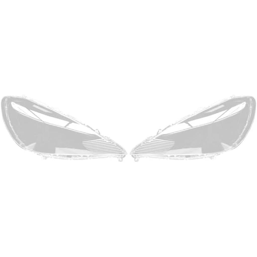 Compatible for Honda Fit 2011 2012 2013,Car Headlight Shell Lamp Shade Transparent Lens Cover Headlight Cover,(Left and Right)