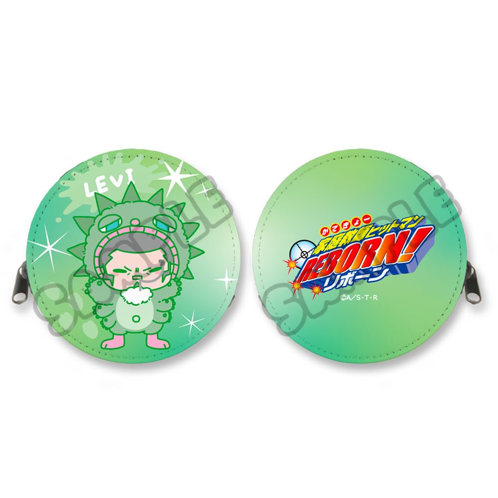 TV Anime "Katekyo Hitman REBORN" [Levi a Tan] 2nd Edition Round Coin Case M SL