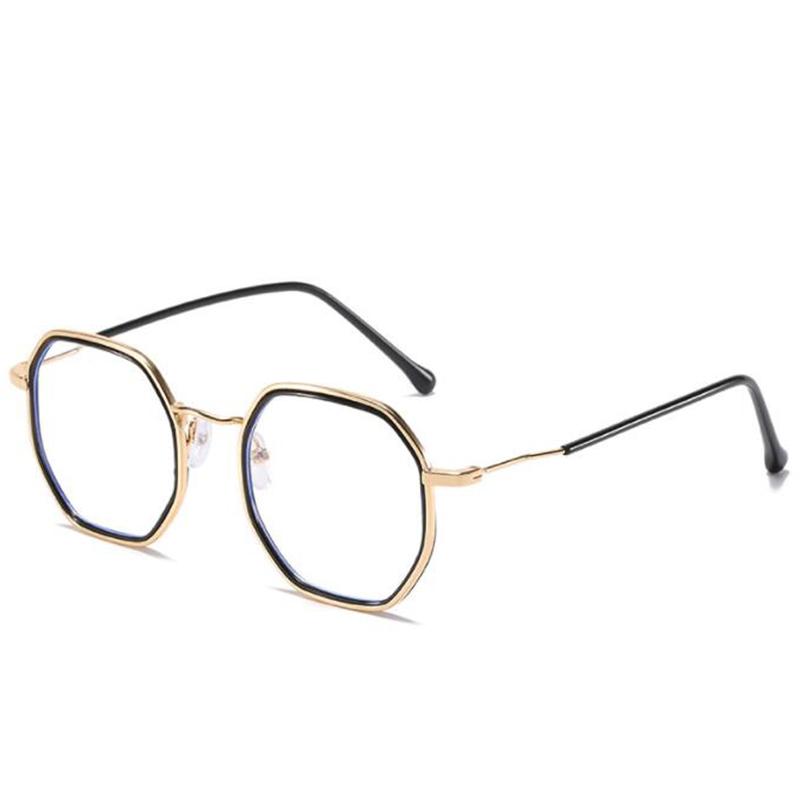 Polygon Women Men Finished Myopia Glasses Diopter -0.5 -1.0 -1.5 -2.0 -2.5 To -6.0 Ultralight Nearsighted Eyewear