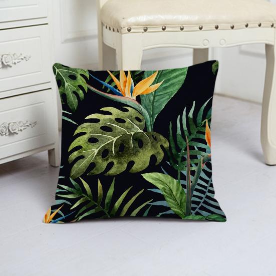 Throw Pillowcase Soft Texture Protective Replacement Fashion Car Bedside Nap Pillowcase Sofa Accessory