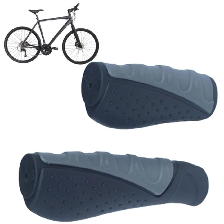 Comfortable Bicycles Handle Grips Ergonomic Bicycles Handlebar Grips Long/Short Bicycles Handlebar Grips Easily Install
