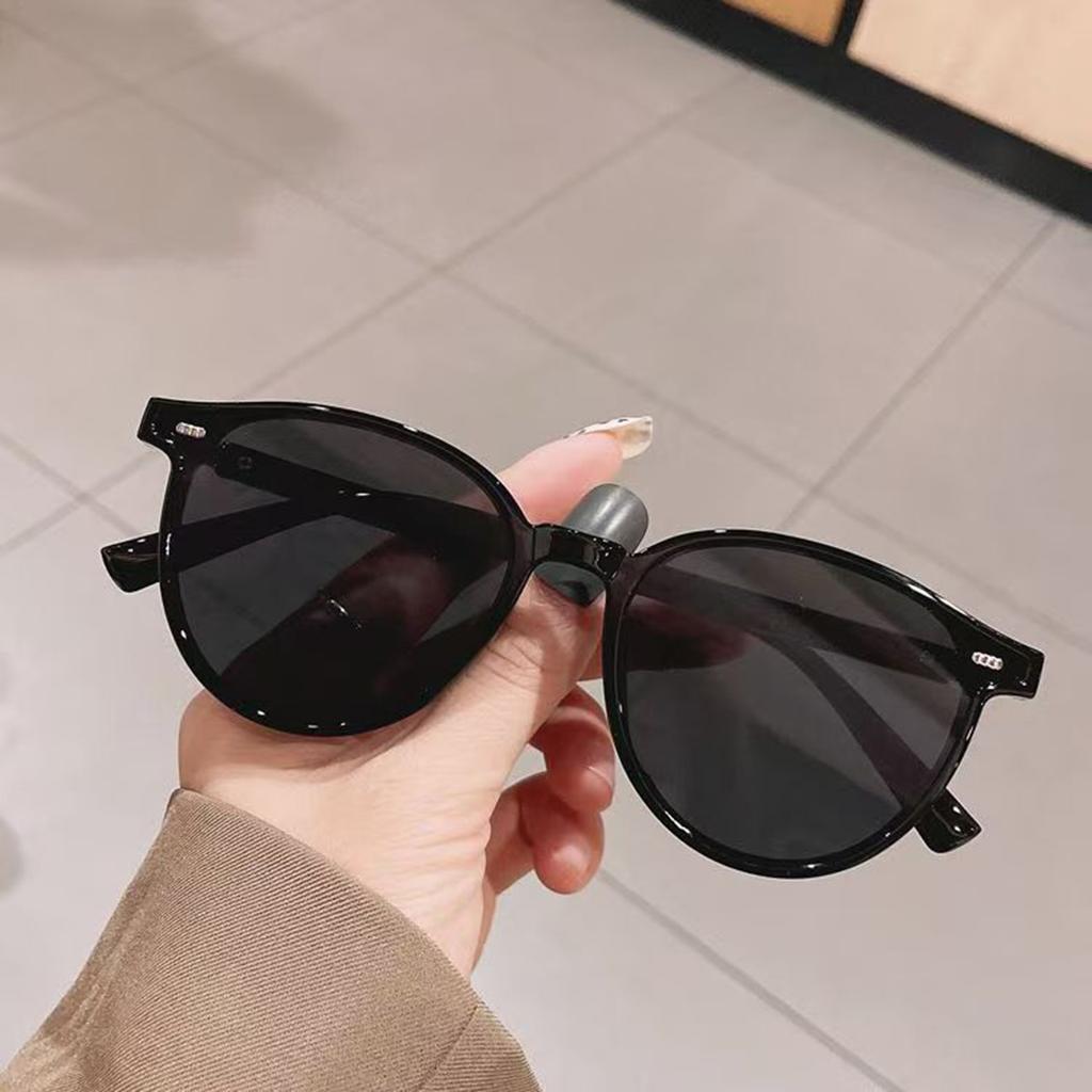 Women Sunglasses Korean Retro No Degree Myopia Anti-blue Radiation Glasses New Sunglasses, Net Red Fashion Lens, Unisex Sunglasses
