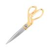 Stainless Steel Tailor Sewing Scissors Sharp Blade Tailoring Scissors Gold Color Handle
