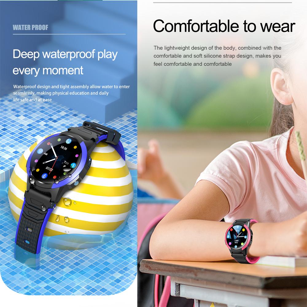 4G Smartwatch fr Kinder, wasserdicht, mit GPS, WLAN, SOS, Vibration,  Stummschaltung, 2-Wege-Anruf, Kamera, Sprach- und Videoanruf, Kinder-Smartwatch.   zu niedrigen Preisen im Onlineshop Joom kaufen