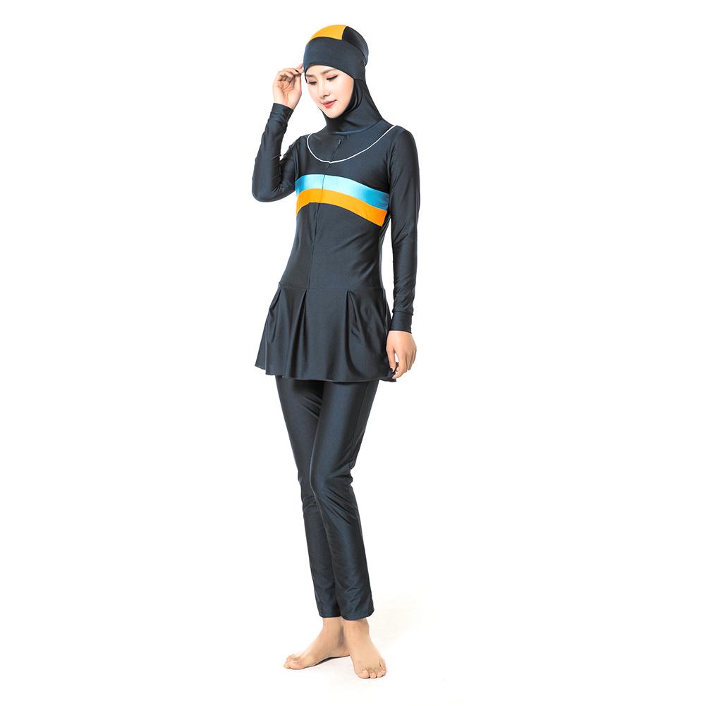 Women Islamic Long Sleeve Swimming 
