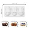 8 Inch Silicone Chocolate Peanut Shape for Home and Professional Use