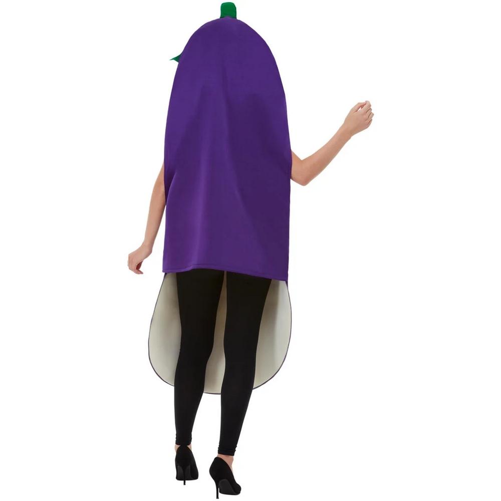 Smiffys Unisex Adult Aubergine Costume Set