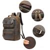 Crazy Horse Leather Shoulder Bag Head Cowhide Computer Backpack Camping Leisure Hiking Travelling Shoulder Bag