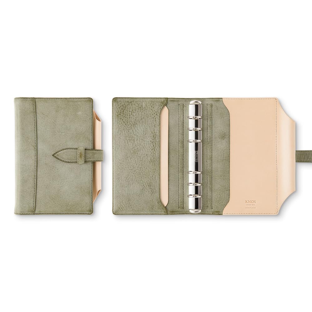 Knox System Organizer, N-Pierce, Bible Size, Green, 124-819-50