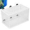 Aquarium Fisch Zucht Box Isolation Box Züchter Brüterei Inkubator mit SaugnapfL