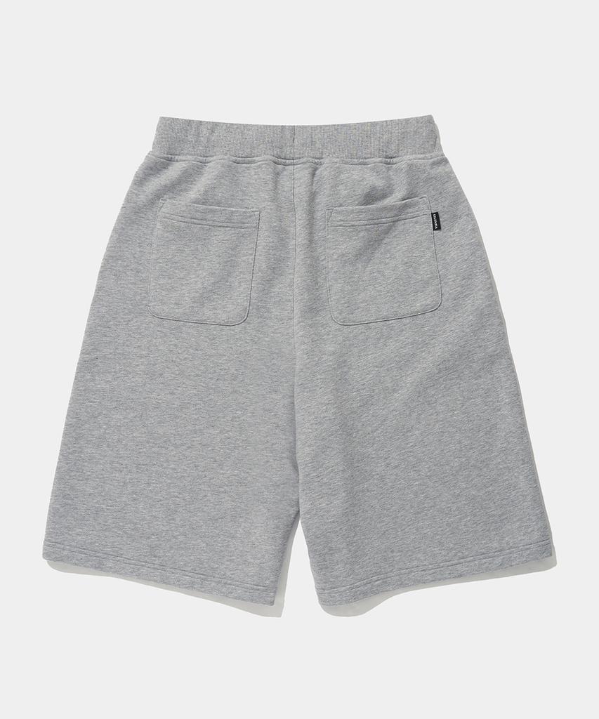 COLUMBIA UNIVERSITY Nyc Emb Terry Sweat Shorts Pants_Melange Gray
