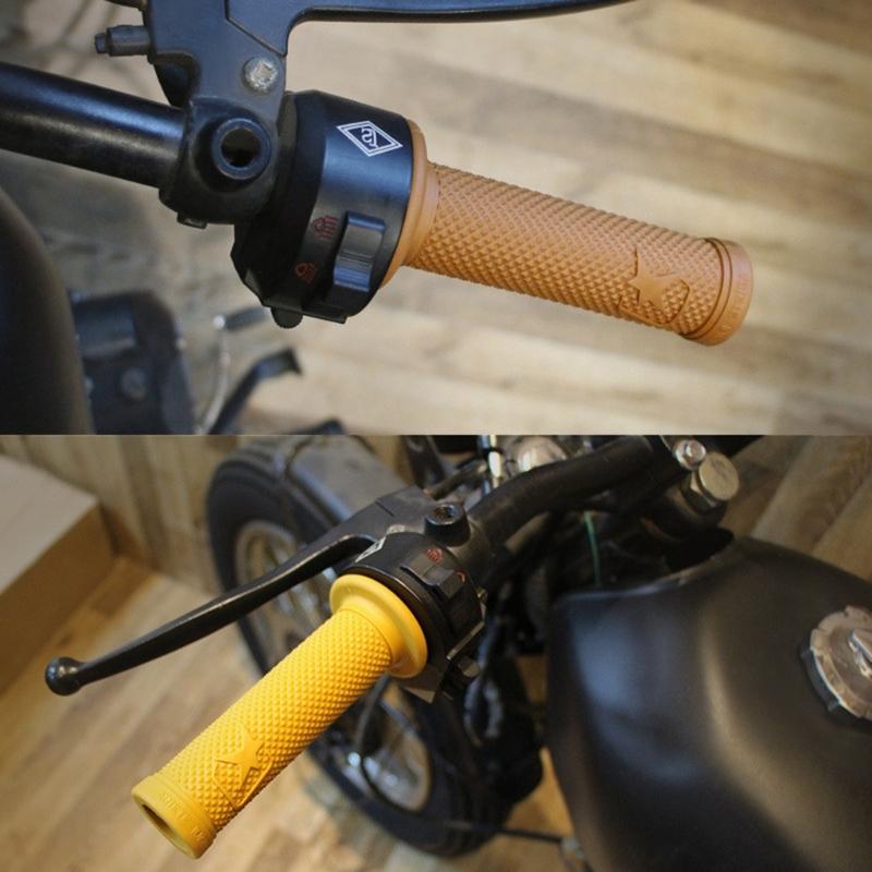 Mountain Bike Grips,Double Lock On Locking Bike Handlebar Grips Universal