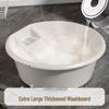 Children's and Baby Clothing Hand Wash Basin with Rubbing Board for Underwear and Socks