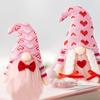 Valentine's Day Gnomes Plush Decors,Mr and Mrs Tomte Swedish Gnome Home Table Gnomes Ornaments Valentine's Day Presents