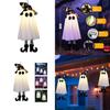 Lighted Specter Hanging Decoration Glowing Specter Hanging Ornament with LED Light For Porch Yard Indoor and Outdoor X3UC