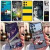 Ayrton Senna F1 Phone Case For Samsung Galaxy S25 S24 Ultra S9 S10 S20 S22 S21 Plus S23 FE Back Cover Shell