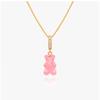        Nostalgia Bear Bubblegum Pave Connector                         