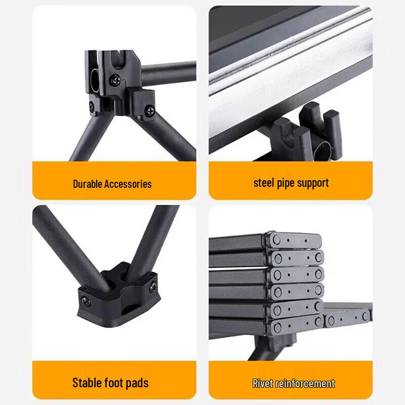 Portable Outdoor Camping Roll-Up Table