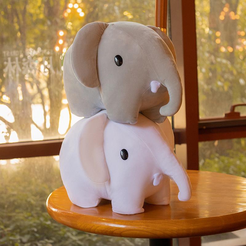 30/45cm Soft Elephant Plush Toys Cute Elephant Baby Sleeping Pillow Stuffed Animals Kids Birthday Gifts